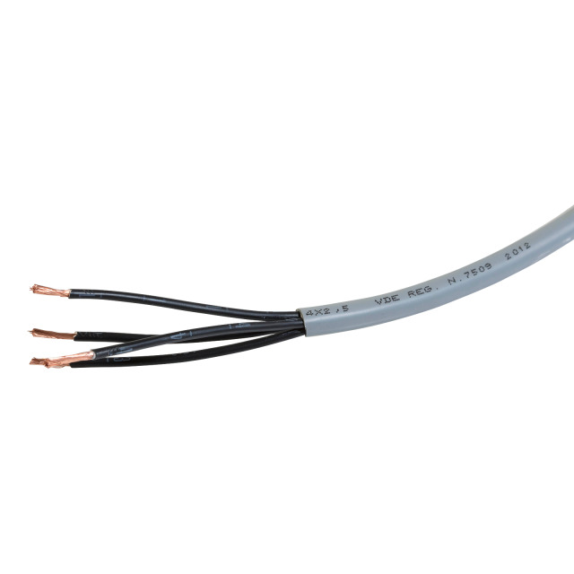 Kabel für Batterietest- und -ladesysteme PÖLZ, 4x2,5 mm2, Preis pro Meter