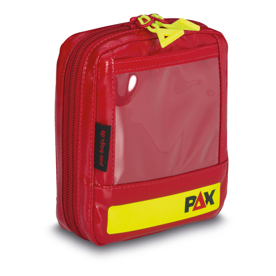 Kinder-Notfalltasche PAX, aus PAX-Tec, rot