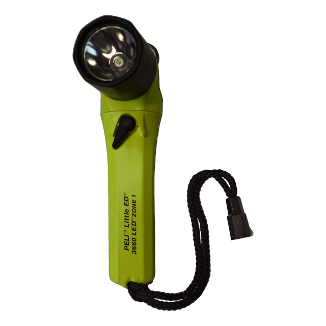 Taschenlampe PELI Lttle Ed 3660 LED, ATEX Zone 1,Lieferung einschließlich Akku, Ladegerät, Anschlus230 V, Anschlusskabel 12 V