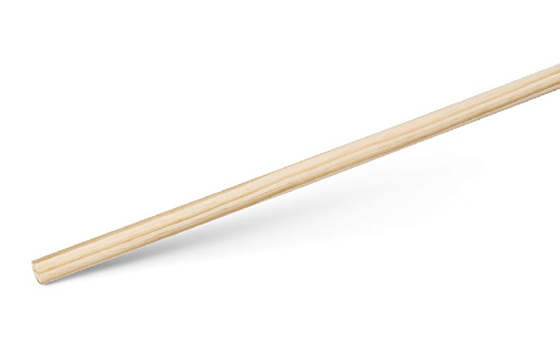 Besenstiel, Holz, Länge 1,40 m, Ø 24 mm, mit Aufhängeloch