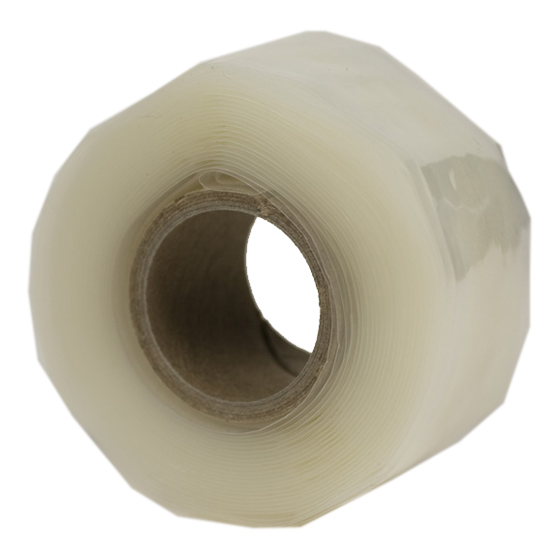 ResQ-tape, Rolle Standard. Länge 3,65 m, Breite 25,4 mm, transparent. Lieferung im Druckverschlussbeutel