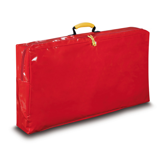 Tragetuch PAX XXL, aus PAX-Plan, rot, Belastbarkeit 400 kg, mit Transporttasche. Lebensdauer max. 5Jahre