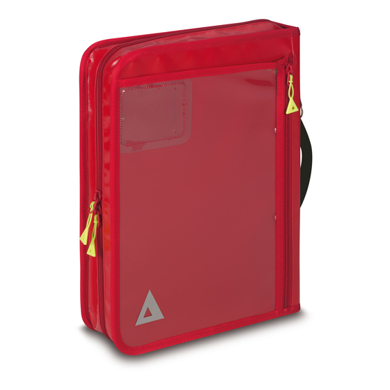 Fahrtenbuch-Multiorganizer PAX, aus PAX-Plan, Dokumentenmappe im Format DIN A4, rot