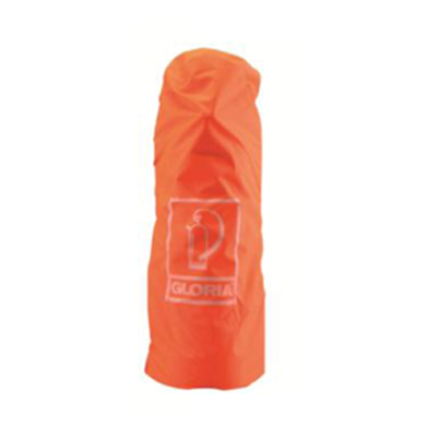 Schutzhaube orange für Löscher mit 12 kg, mit Feuerlöschersymbol