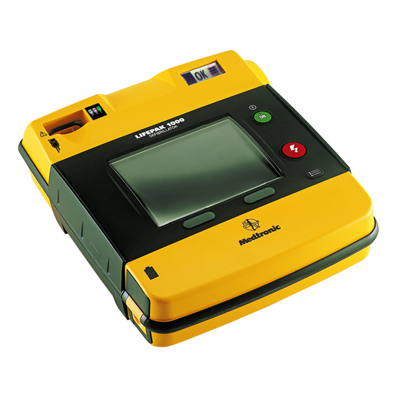Defibrillator LIFEPAK 1000 mit Batterie, Zubehör