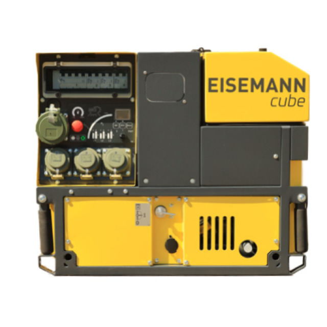 Stromerzeuger EISEMANN BSKA 6,5 E RSS cube, IT/TN, DIN 14685-1, DIN/TS 14684, DSB 3.0, Einspeisesteckdose, LED-Beleuchtung, Elektrostarter, Batterie