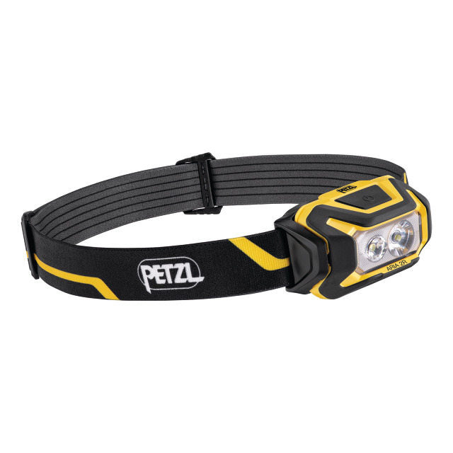 Stirnlampe PETZL ARIA 2R, 3 Leuchtmodi, mit LiIon-Akku, Kopfband, ohne USB-Ladekabel, 5 Jahre Garantie