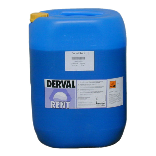 Waschmittel DERVAL RENT, flüssig, 25-kg-Kanister