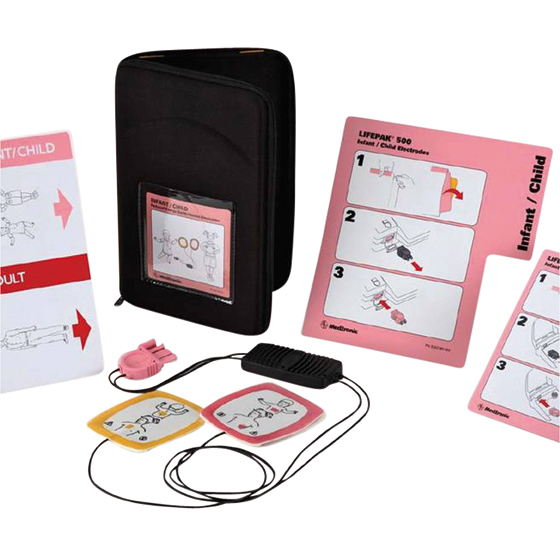 Quik Combo Elektroden für Kinder. Starter-Kit einschließlich Tasche, für LIFEPAK 1000