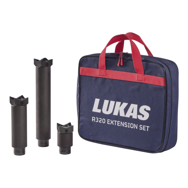 Verlängerungsset LUKAS RAM EXTENSION SET, bestehend aus je 1 Verlängerung 50 mm, 150 mm, 270 mm, Tasche