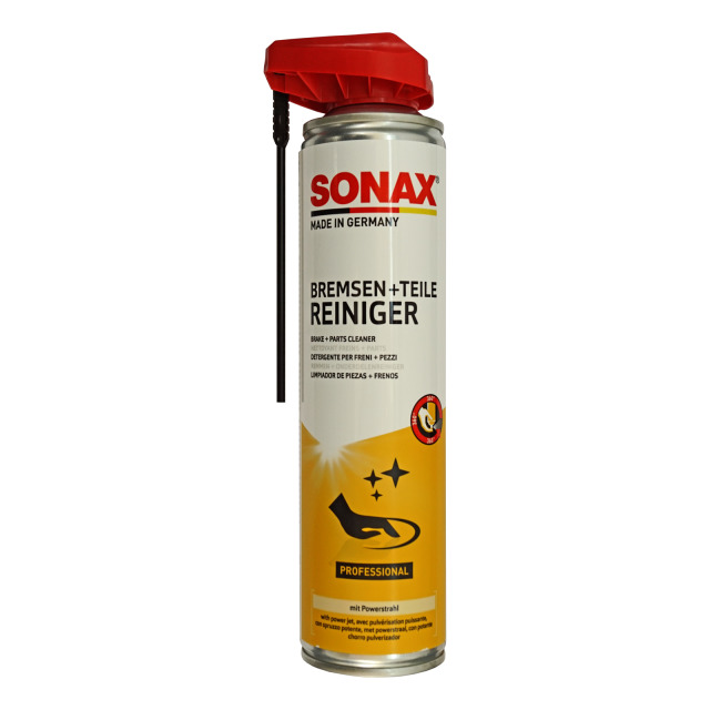 SONAX PROFESSIONAL Bremsen- & TeileReiniger, Spraydose mit 400 ml Inhalt
