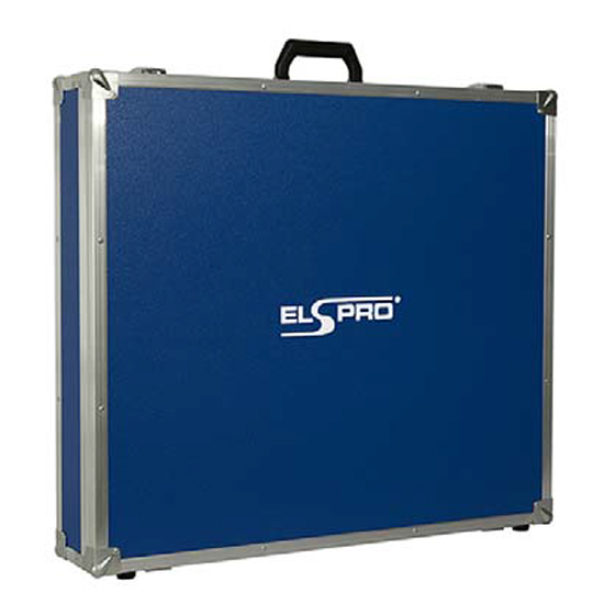 Aufbewahrungskoffer ELSPRO, für GroßflächenleuchteN8LED oder N8LED 2.0,  Zuleitung und Zubehör