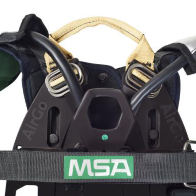 Rettungsgriff MSA für Pressluftatmer AirGO, Packung mit 4 Stück