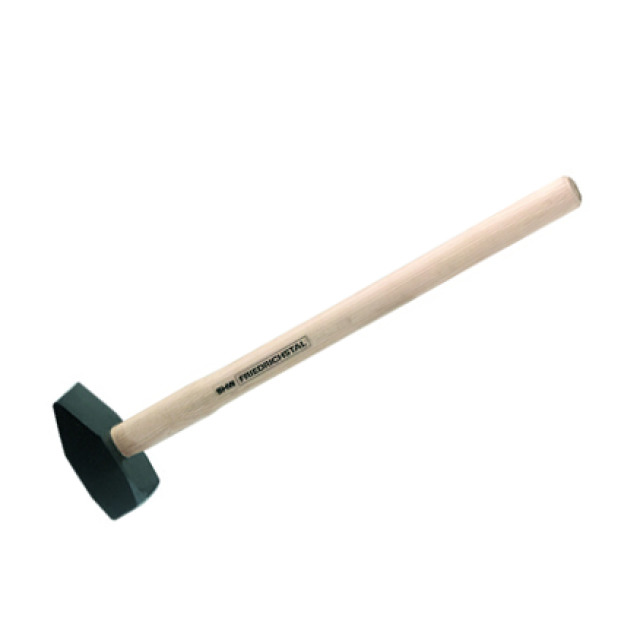 Vorschlaghammer 5 kg SHW PREMIUM, mit Stiel aus Eschenholz, Länge 800 mm