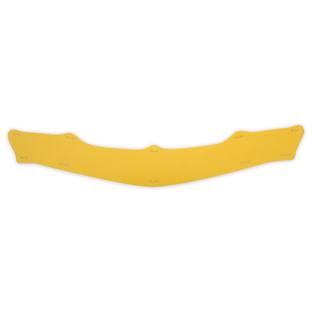 Umlaufende Schweißbänder PU VOSS HELME  für Pinlockverschluss, Farbe gelb, für  Jugendfeuerwehr-Schutzhelm bis Januar 2021