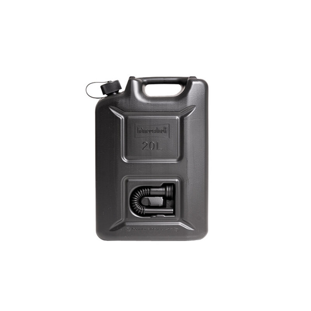 Benzinkanister PROFI 20 l, mit GGVS-Zulassung, aus Kunststoff, Farbe schwarz