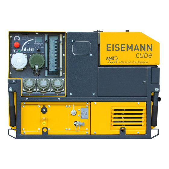 Stromerzeuger EISEMANN BSKA 17 E RSS cube PMG EFI, DIN 14685-1, DSB 3.0, Elektrostarter, Batterie
