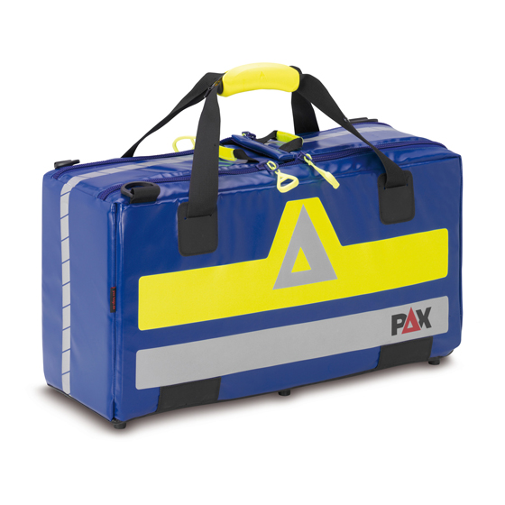 Notfall-Sauerstofftasche PAX Oxy-Compact M, aus PAX-Tec, dunkelblau