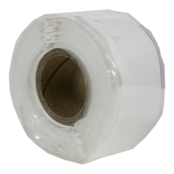 ResQ-tape Rolle Standard. Länge 3,65 m, Breite 25,4 mm, Farbe weiß. Lieferung im Druckverschlussbeutel